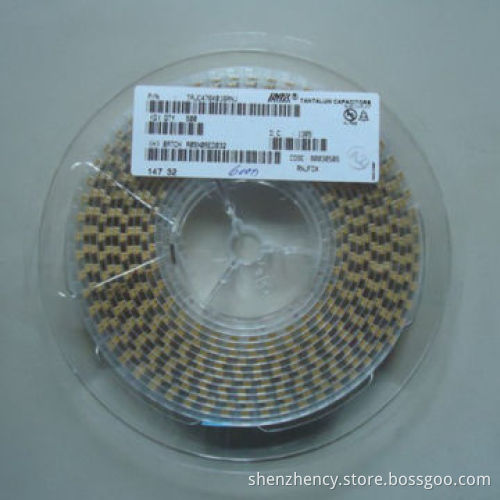 Solid Tantalum Capacitor, TAJC476K016RNJ, 47UF, 16V, 10%, 2312, C Case